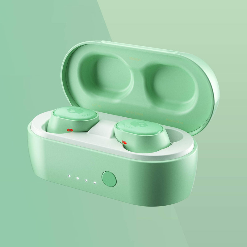 Skullcandy Sesh Evo in-Ear Wireless Earbuds - Mint Pure Mint