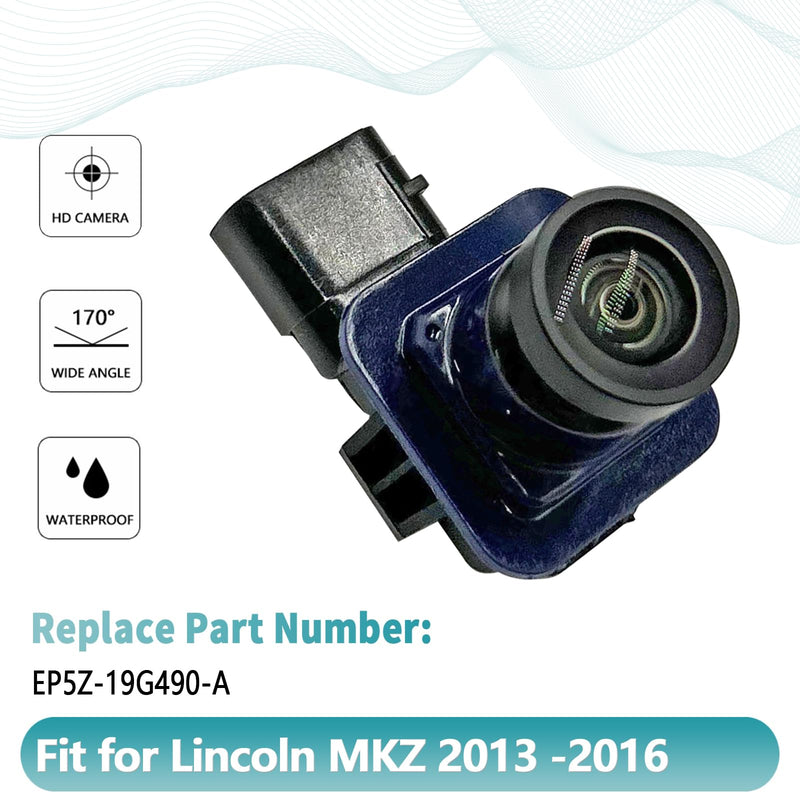 EP5Z-19G490-A Rear View Back Up Camera Compatible with Lincoln MKZ 2013-2016 Replaces EP5Z19G490A DP5Z-19G490-A DP5Z19G490A