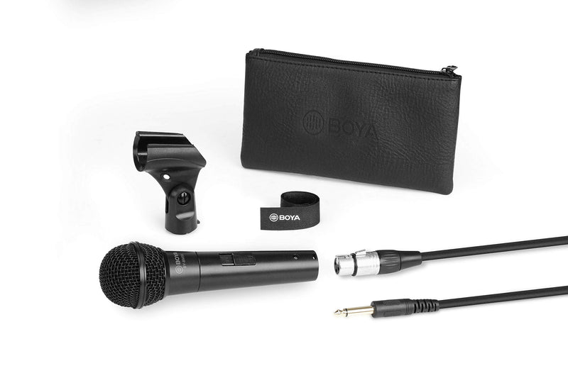 [AUSTRALIA] - Boya BY-BM58 Handheld Dynamic Vocal Microphone XLR, Black 
