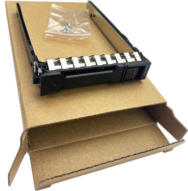New 2-Pack 2.5" HDD Tray Replacement for HPE ProLiant DL360 DL380 G11 G12 | 2.5in SAS SATA Hard Drive Caddy for Proliant DL20 DL360 DL380 G10 plus/ DL20 DL320 DL325 DL345 DL365 ML350 Gen11 Server
