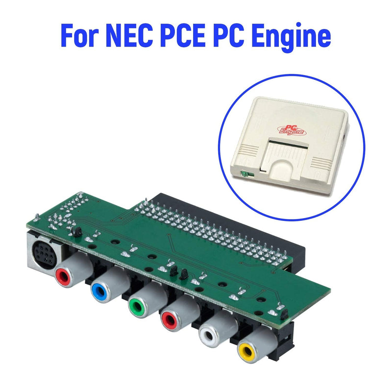 [AUSTRALIA] - Mcbazel RGBS Video Booster Audio Converter Signal Output PCB Board for NEC PCE PC Engine Grafx 