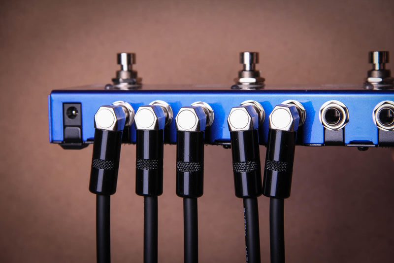 [AUSTRALIA] - Valeton 3-Pack 6in. Patch Cables For Guitar Effect Pedals (VPC-3) 