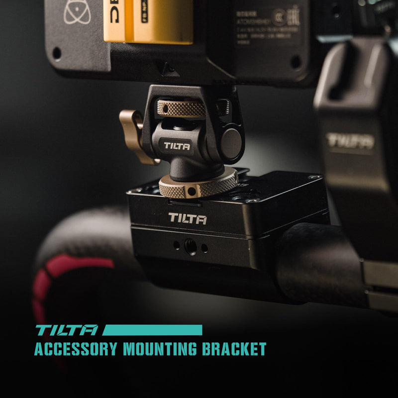 [AUSTRALIA] - Tilta Camera Monitor Mounting Bracket | NATO Clamp Mount for External Monitor Accessories | Supports 4.4lb Load | 360° Rotation 175° Tilt | Aluminum Adjustable Locking Arm for Modular Camera Rigs 