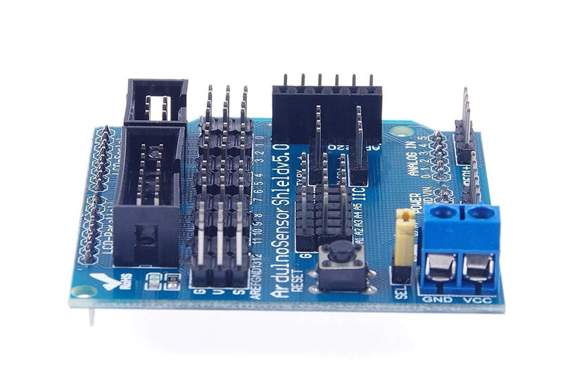 ARCELI UNO R-3 Sensor Shield V5.0 Expansion Board for Arduino Genuino System