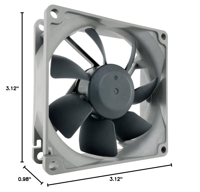 [AUSTRALIA] - Noctua NF-R8 redux-1800 PWM, High Performance Cooling Fan, 4-Pin, 1800 RPM (80mm, Grey) 