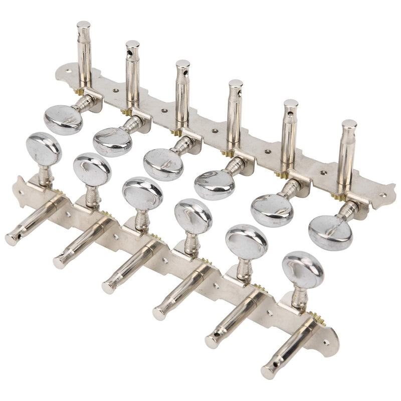 [AUSTRALIA] - 12 String Guitar Tuning Pegs Zinc Alloy Machine Heads for Acoustic Guitar 6L6R Replacement Tuners Folk Classical Instrument Set 