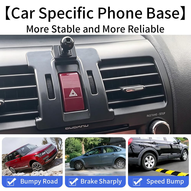 Car Phone Holder Mount for Subaru Forester 2014-2018 Accessories | Magnetic Cellphone Stand, Cell Phones Navigation Charging Screen Cradles,Double 360°Rotation,for Magsafe Magnet Accessory