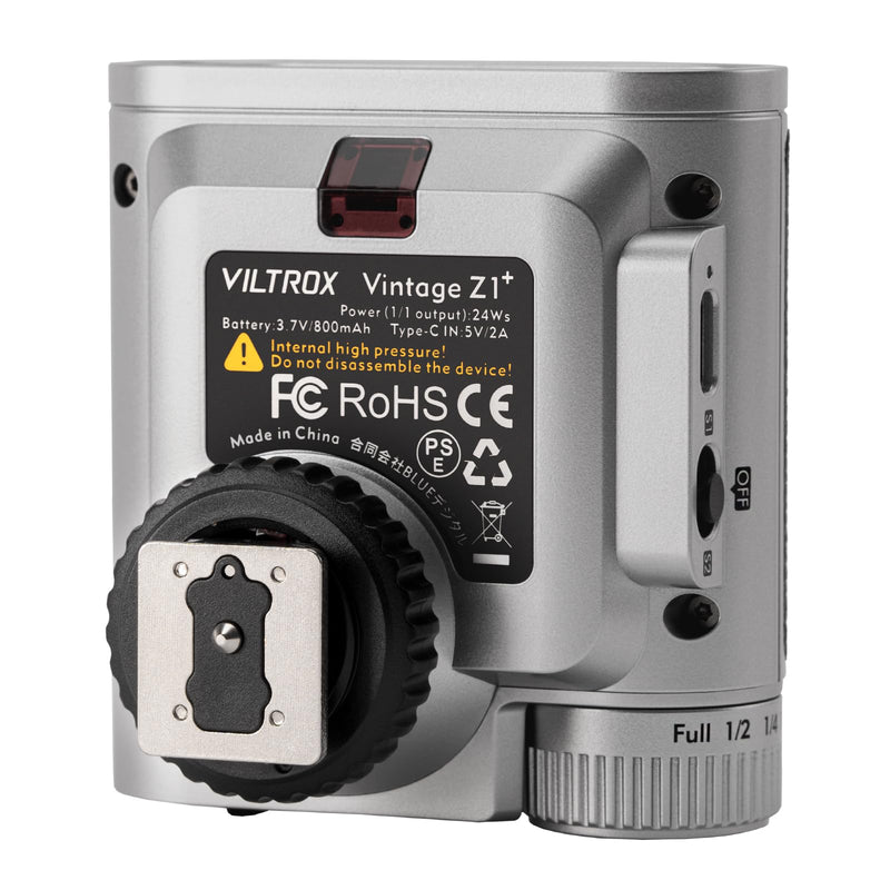 Viltrox Vintage Z1 Flash, Compact Camera Flash Unit for Photography (US-Z1) US-Z1
