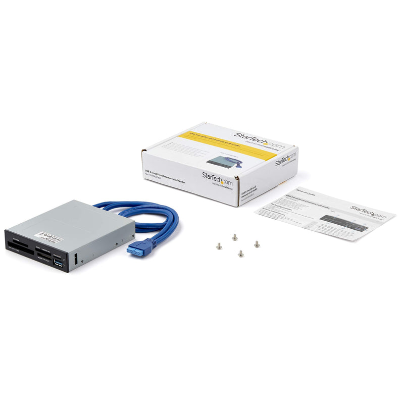StarTech.com USB 3.0 Internal Multi-Card Reader with UHS-II Support - SecureDigital/Micro SD/Memory Stick/Compact Flash Memory Card Reader (35FCREADBU3)