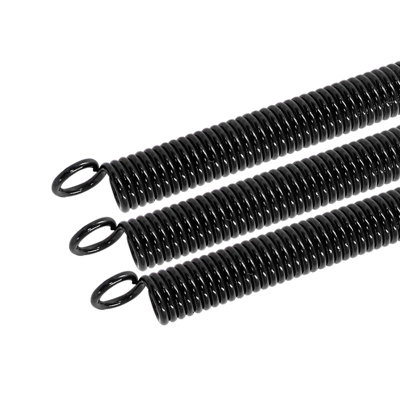 4 Pack Noiseless Tremolo Springs, Electric Guitar Tremolo Bridge Springs Instruments Accessories Replacement Part (Black) Black