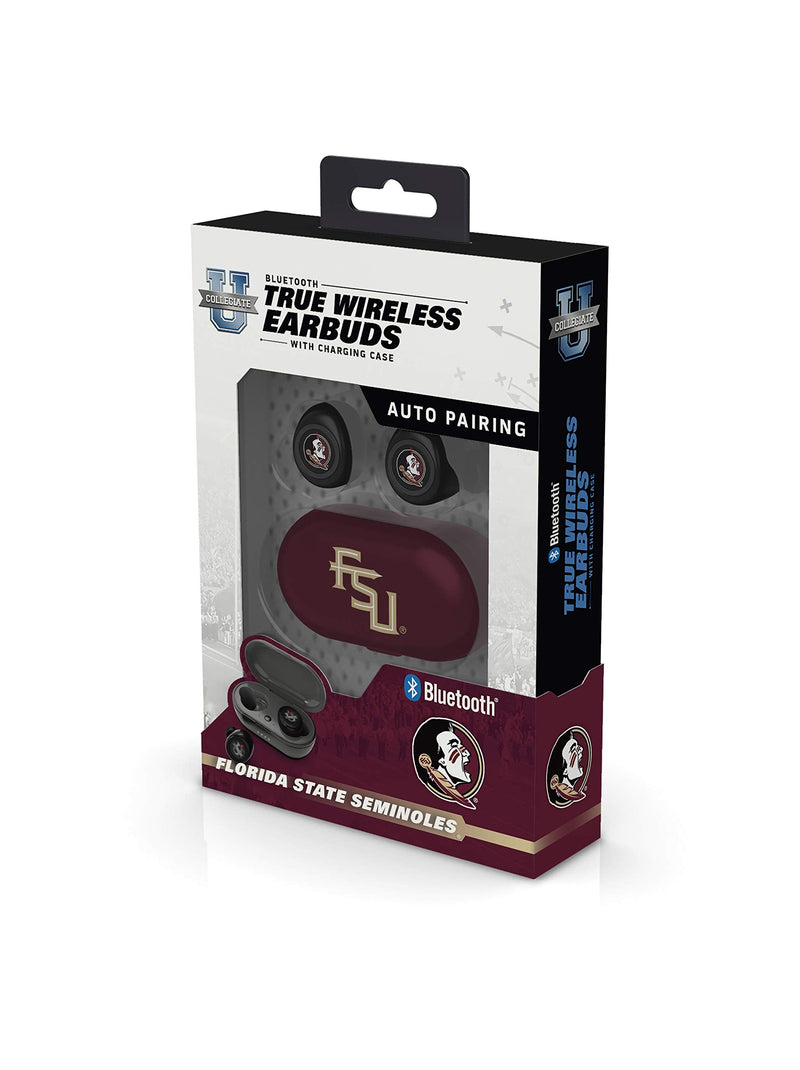 SOAR NCAA Unisex True Wireless Earbuds V.2 Florida State Seminoles One Size Team Color