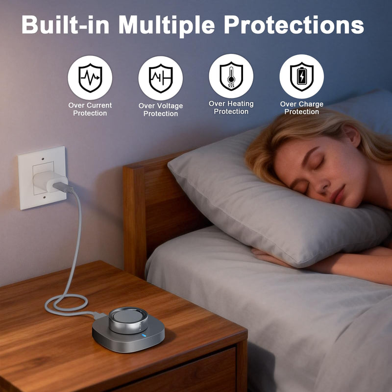 Charger Compatible with Aura-Ring Gen 4 Size 6,Fast Charging Dock | Portable Charger with USB-C Cable for Smart Ring Accessories,Not Compatible with Aura-Ring 5/Gen 3