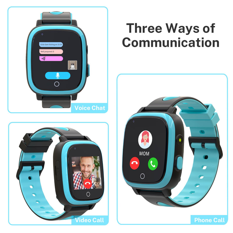 Kids Smart Watch with GPS Tracker,