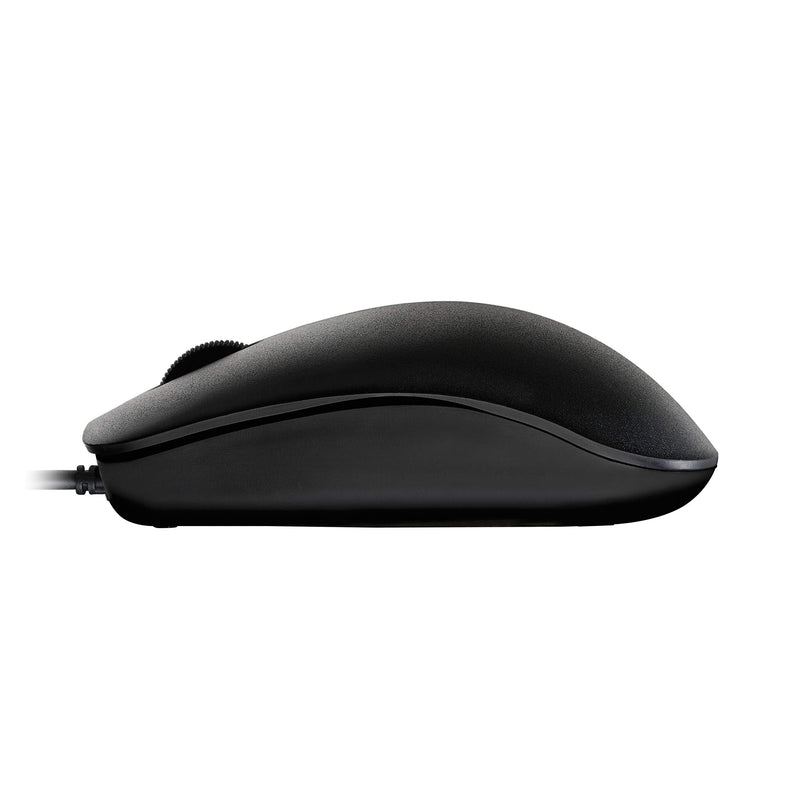 CHERRY Corded Mouse. Simple Durable and Reliable Office Mouse. 3-Button with Scroll Wheel. USB Plug N Play. MC 1000