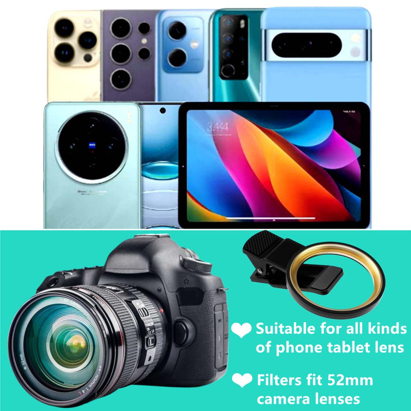 [AUSTRALIA] - Phone Lens CPL Polarizer Filter for iPhone,Samsung and Other Smart Phones,Clip-on Adapter, HD Double-Sided Multi-Coated SLR Lens Grade Optical Glass, Mobile Phone Lens Accessories 