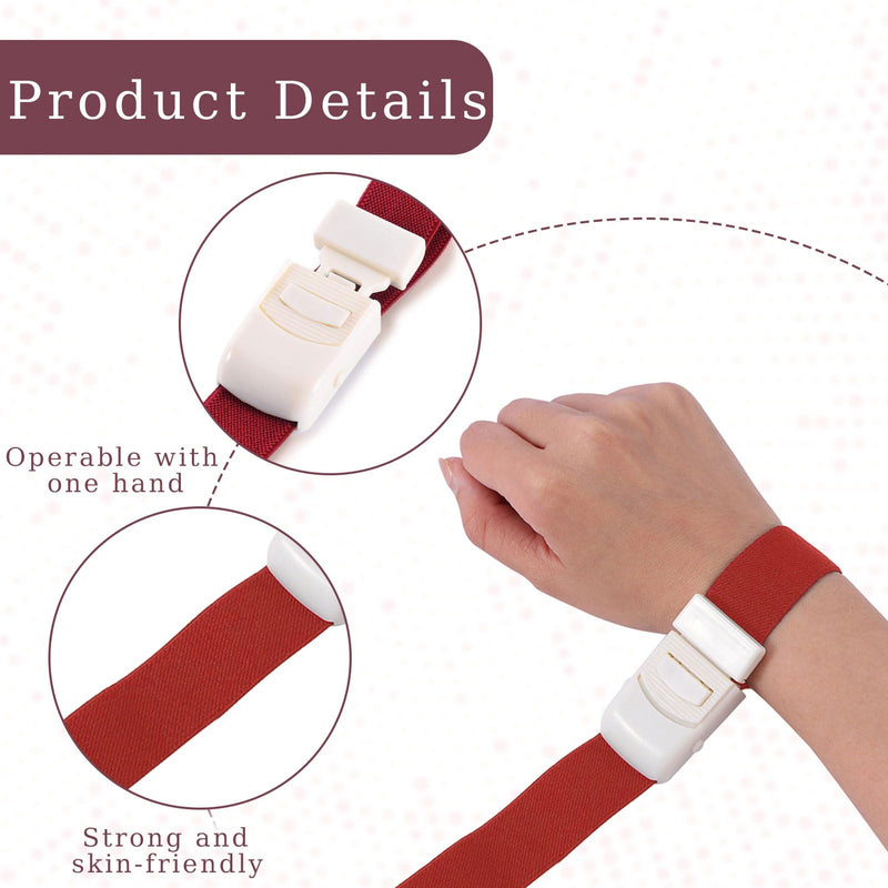 Pack of 6 Storage Tubes, Vein Preservation, Blooddrain, Highly Flexible Tourniquet, Blood Removal Set, Medical Emergencies, with Unique Closure System for Camping, Hiking, Fighting, Mountaineering