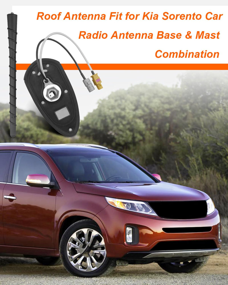 [AUSTRALIA] - Roof Antenna & Base Fit for Kia Sorento 2011 2012 2013 2014 2015, Replace 96210-1u000 