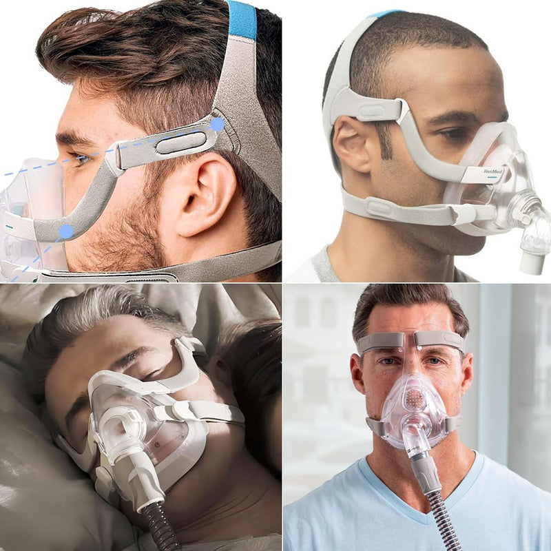 Headgear CPAP F20 Headband Compatible with Resmed Airfit F20 CPAP Mask CPAP Mask Accessories Unisex CPAP Replacement Headband (Mask Not Included)