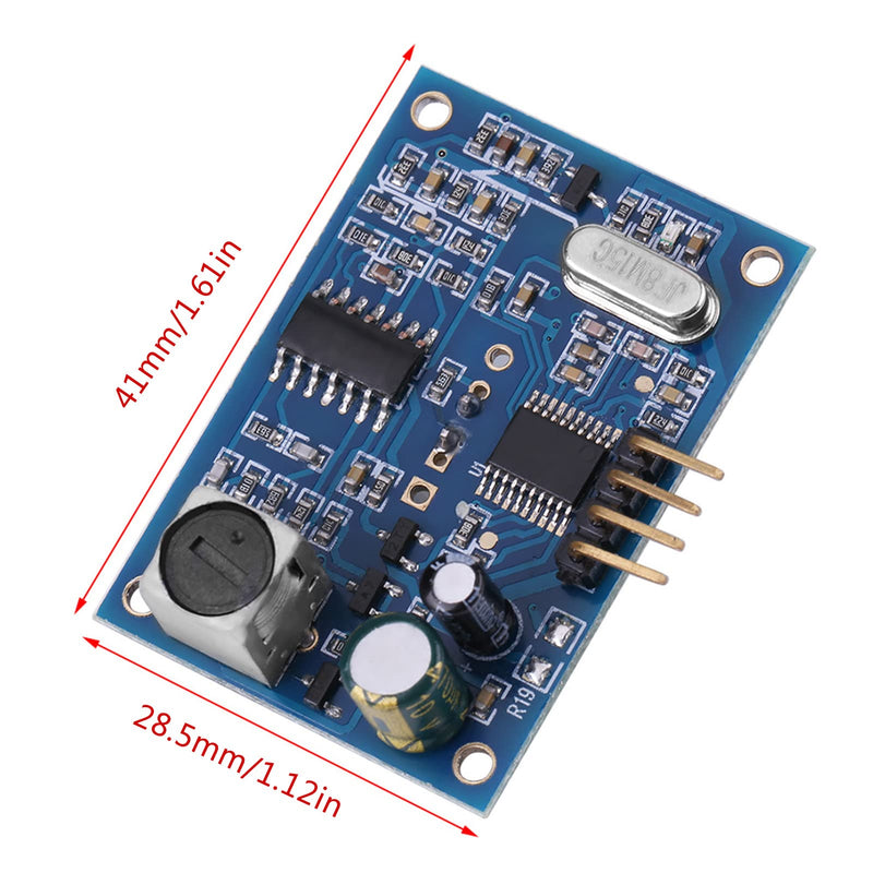 5 V Ultrasonic Wave Distance Measuring Board Distance Module with Waterproof Sensor for Horizontal Distance Measurement