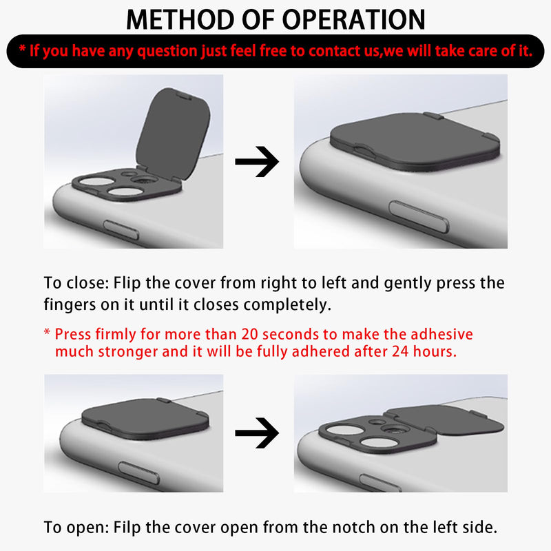 Phone Camera Lens Cover Compatible for iPhone 12,Camera Lens Protector to Protect Privacy and Security,Strong Adhesive,2 Pack