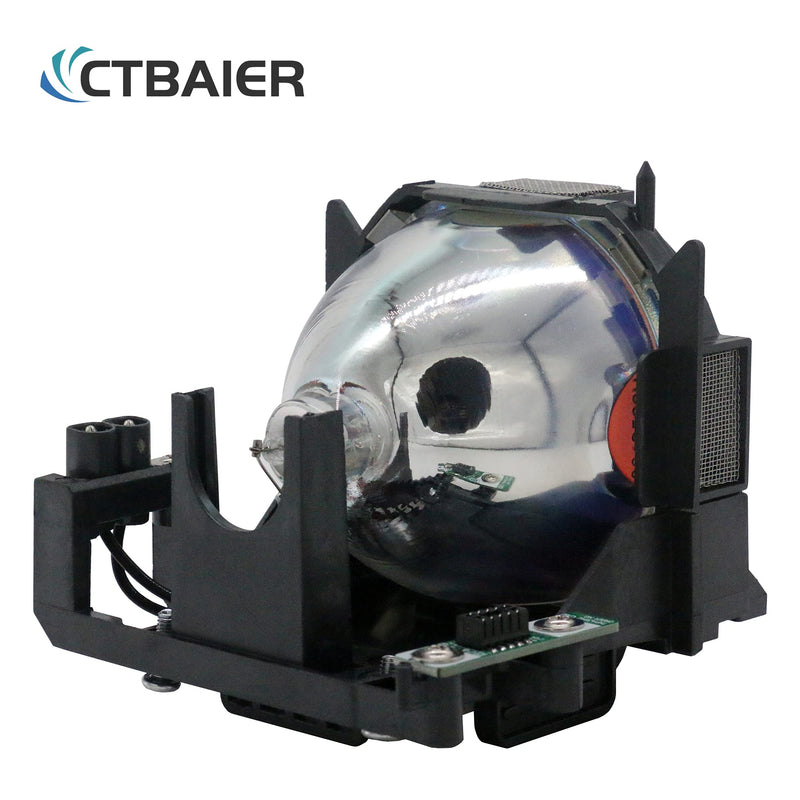 CTBAIER ET-LAD60 ET-LAD60AW ET-LAD60A ET-LAD60W Quality Projector Lamp for Panasonic PT-D5000 PT-D6000 PT-D6710 PT-DW6300 PT-DZ6700 PT-D6000ES PT-D6000LS PT-D6000ELS with Housing Yellow
