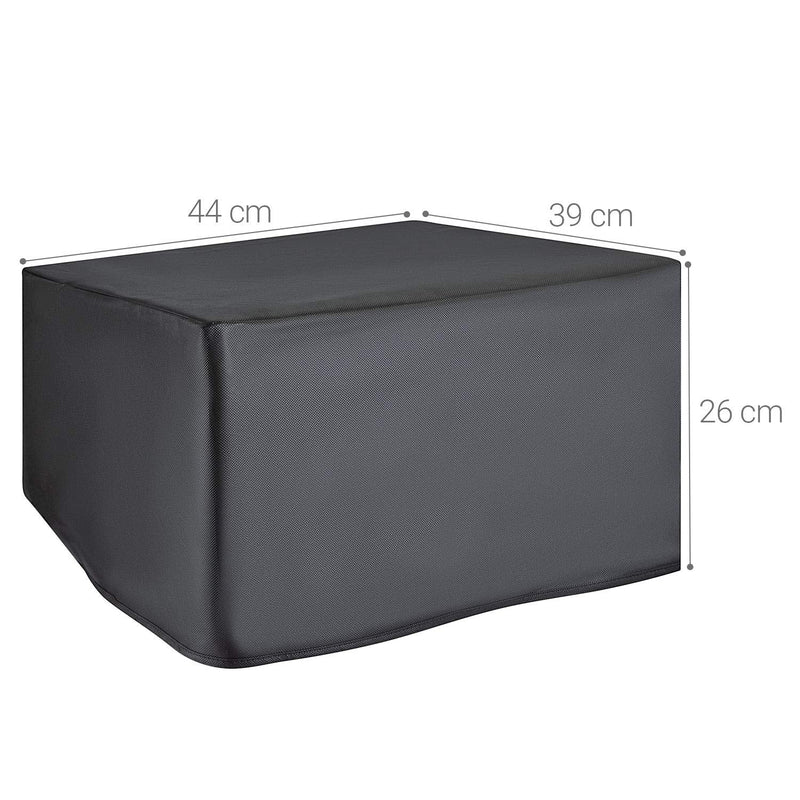 kwmobile Cover Compatible with Epson Workforce Pro WF-3725DWF / 4725DWF - Dust Cover Printer Protector - Black