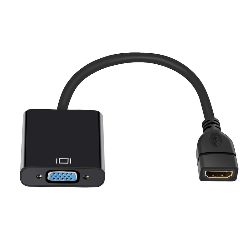 [AUSTRALIA] - avedio links HDMI to VGA Adapter, Active HDMI to VGA Converter (Female to Female) with audio, Support HD 1080P@60Hz, TV Stick, Raspberry Pi, Laptop, Chromebook, Roku, Xbox (3.5mm Audio Cable Included) 
