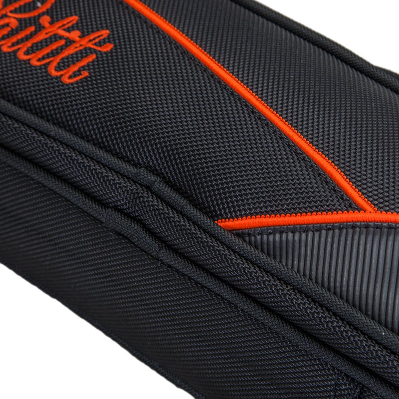 Paititi Lightweight Piccolo Case, Strong, Durable with Straps Black/Yellow