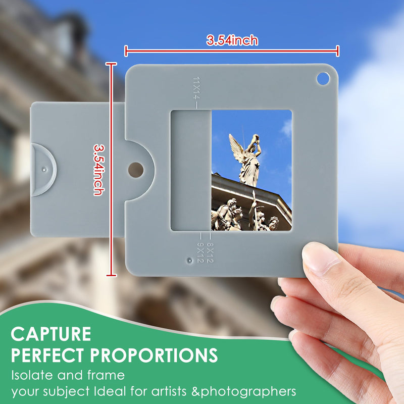 [AUSTRALIA] - View Finder, View Finder with Sliding Mechanism, View Finder with Color Isolation, View Finder for Painting, Drawing, Photography, and Any Other Place Where, Composition is Required 