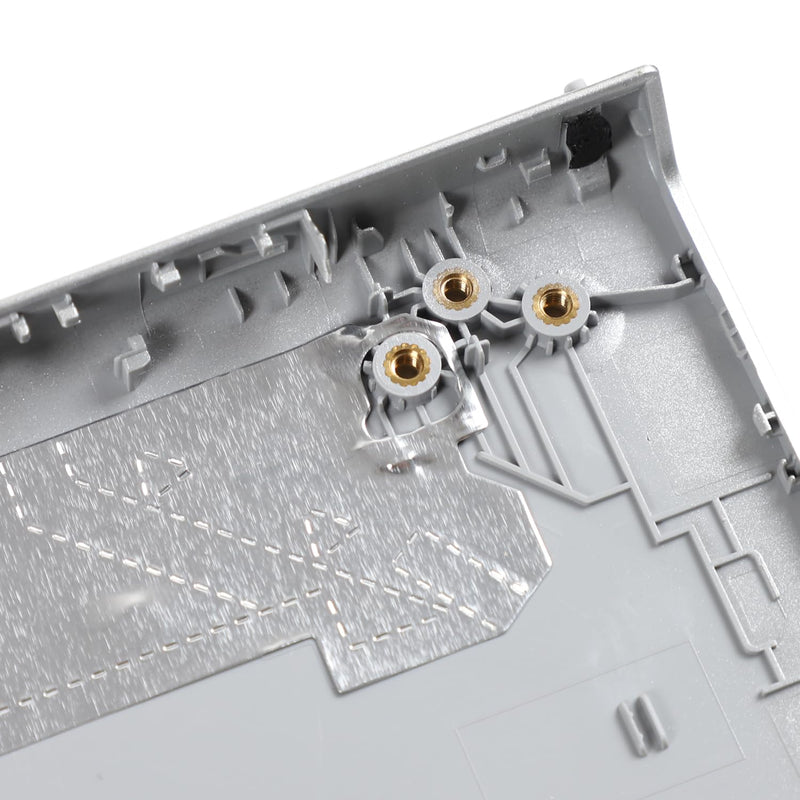 LCD Back Cover for DELL Inspiron 15 3510 3511 3515 3520 3525, 0DDM9D 09WC73 | Top Case Lid with Front Bezel Frame+Hinges+Shaft Cover Replacement, DDM9D 06PTYR 0RFKD3 NVGVH, Two Adhesive Strips