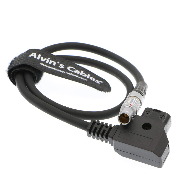 Alvin's Cables D-Tap to 0B 2 Pin Male Power Cable for Teradek SmallHD Z-CAM DJI-Ronin 45cm|18inches Straight 2 pin