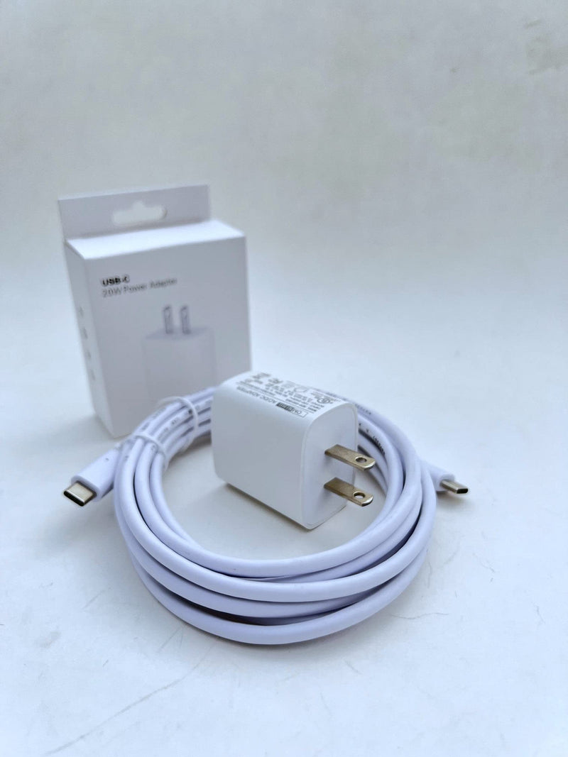 OMNIHIL Wall Charger+USB-C-to-USB-C Cable Compatible with JYX Karaoke Machine Model: JYX-65BT