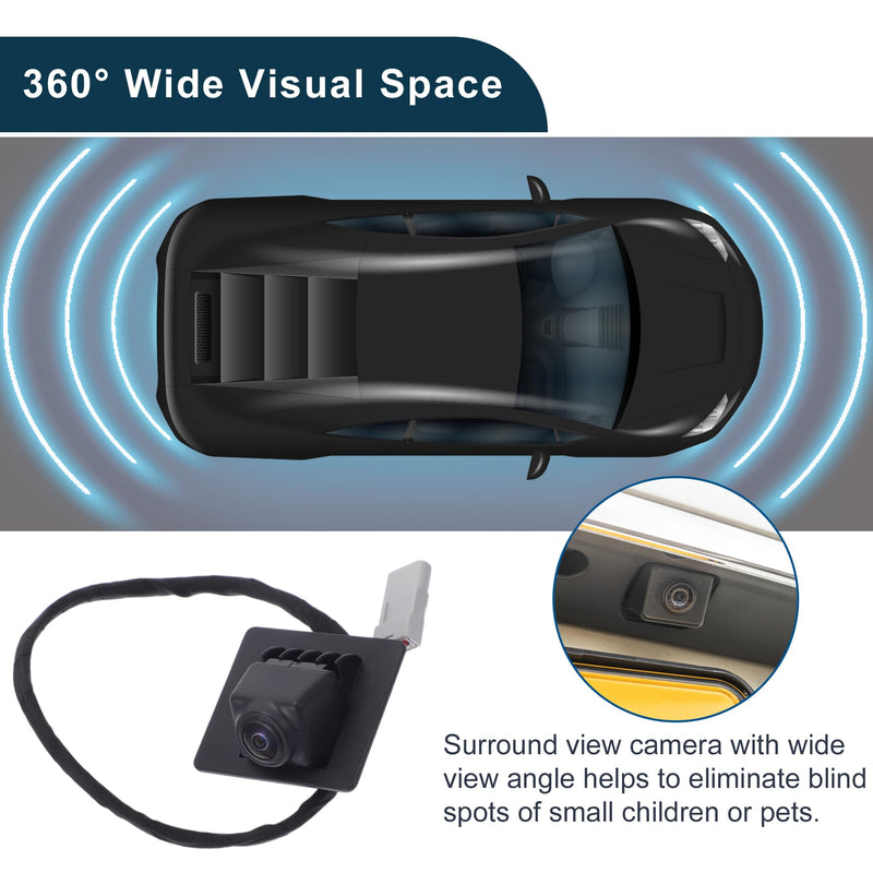 Car Park Assist Camera Rear View Backup Reverse Camera for Chevrolet Malibu 2016-2023 No.23334180