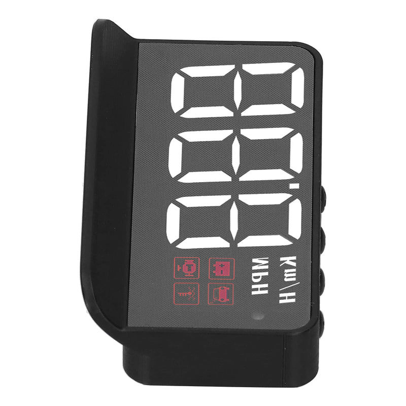 Car Head Up Display, HUD Display Windshield Projector Multi‑Function Gauge Warning Alarm Fatigue Driving Reminder