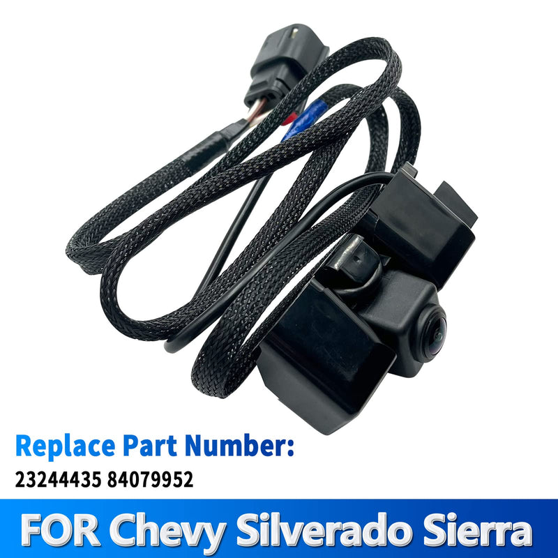 23244435 Rear View Backup Camera Compatible with Chevy Silverado GMC Sierra 2500HD 3500HD 2016 2017 2018 2019 Night Vision BackupCamera Replaces 84079952
