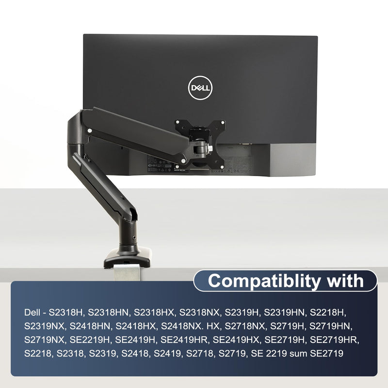 JUNBOMAYI VESA Mount Adapter Compatible with Dell Monitors, VESA Adapter for Monitor S2318H, S2218H, S2319NX, S2419NX, S2718H, S2719H, S2719HN, SE2219H, SE2419HR, SE2419HX, SE2719H