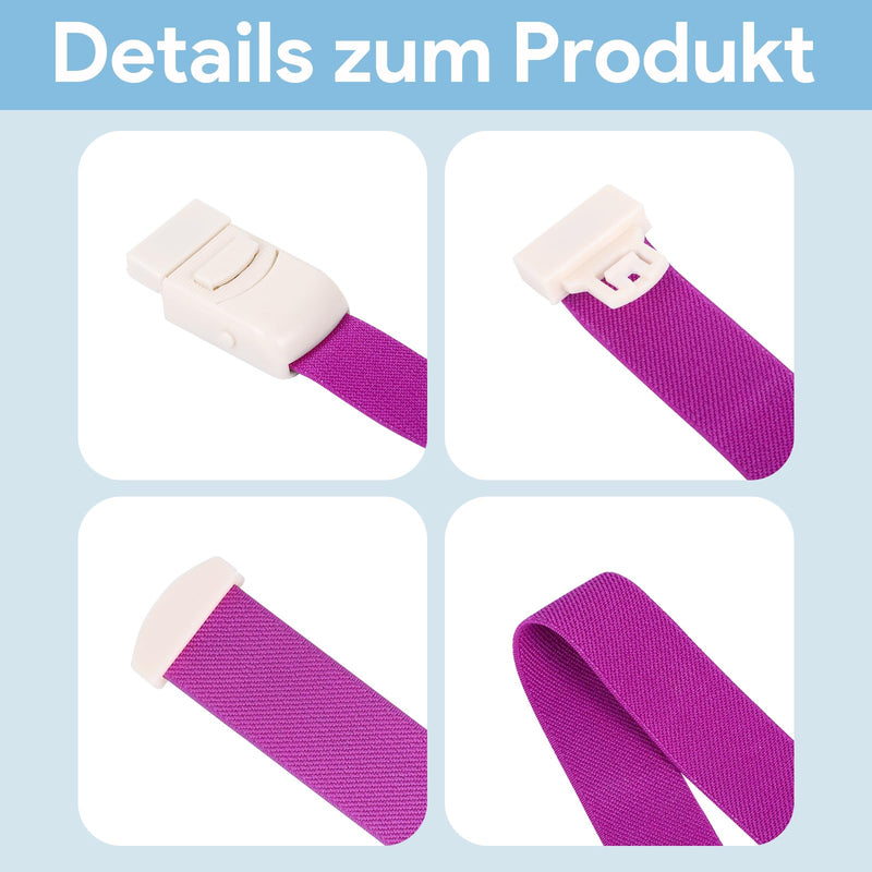 [AUSTRALIA] - Pack of 8 Storage Tubes, Blood Collection Set, Vein Storage, Storage Tubes, 8 Colours, Customisable for Vein Blood Removal Trauma, First Aid, Outdoor 