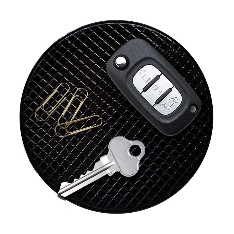 [AUSTRALIA] - Car Dashboard Sticky Non Slip Pad, Anti-Slip Sticky Gel Mat for Cell Phone, Radar Detector, Tablet, GPS, Keys or Sunglasses, Small Round 3.5” – Pack of 2 