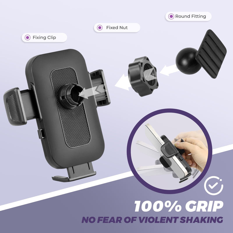 8Inch Car Phone Holder Mount Compatible with Nissan Rogue S/SV 2021-2026,Altima 2.5 SR 2019-2025/Sentra SR/SV 2020-2025(Not Fit S) Accessories Custom Screen & Mobile Phone 360°Adjustable Cell Phone Compatible with Rogue 21-25& Altima & Sentra 20-25
