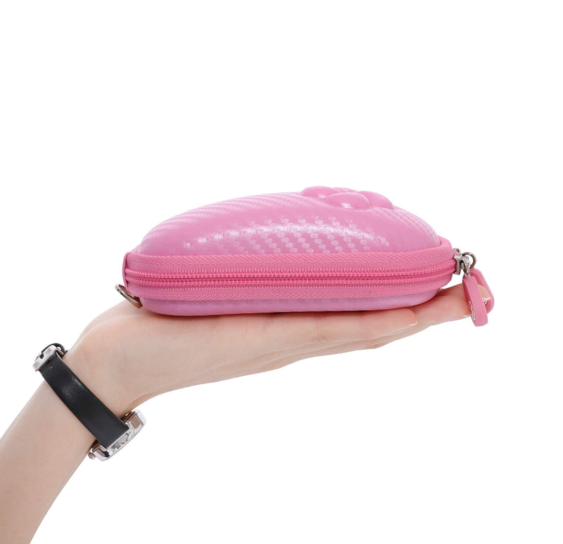 Koonice Hard Case Compatible for Apple Magic Mouse (I and II 2nd Gen) Including Carabiner (Pink) Pink