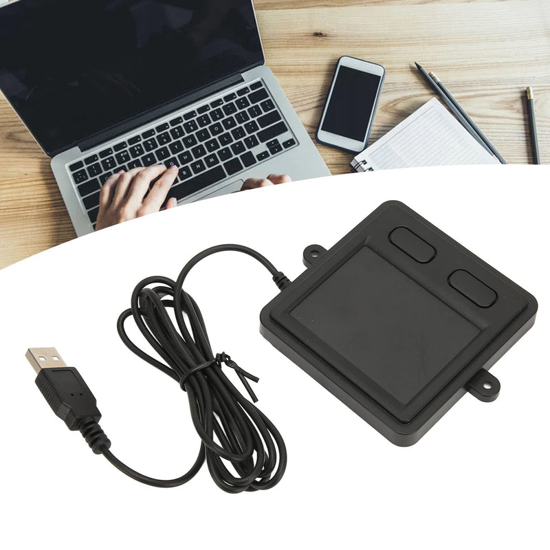 Zunate Wired USB Touchpad, High Sensitivity Portable Trackpad for Laptop and Desktop, Mini External USB Touchpad Trackpad with 2 for 10, 8,7