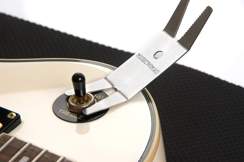 MusicNomad Premium Spanner Wrench with Microfiber Suede Backing (MN224) MusicNomad
