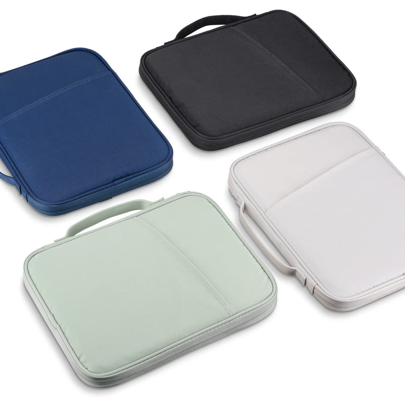 9-11 Inch Tablet Carrying Case, Padded Protective Travel Sleeve Bag for iPad Pro 11, iPad 10.9 (10th Gen), iPad Air (5/4th Gen), Galaxy Tab S9/S8 (Mint Green-11) Mint Green11 9-11