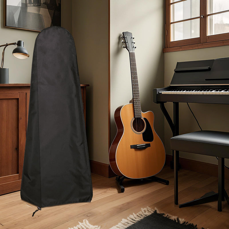 Gasadar Guitar Dust Cover Storage Bag for Acoustic Electric and Bass Guitars from Sun Dust Dirt UV Rays Waterproof and Durable Oxford Fabrics 17" L x 5" W x 43" H Black