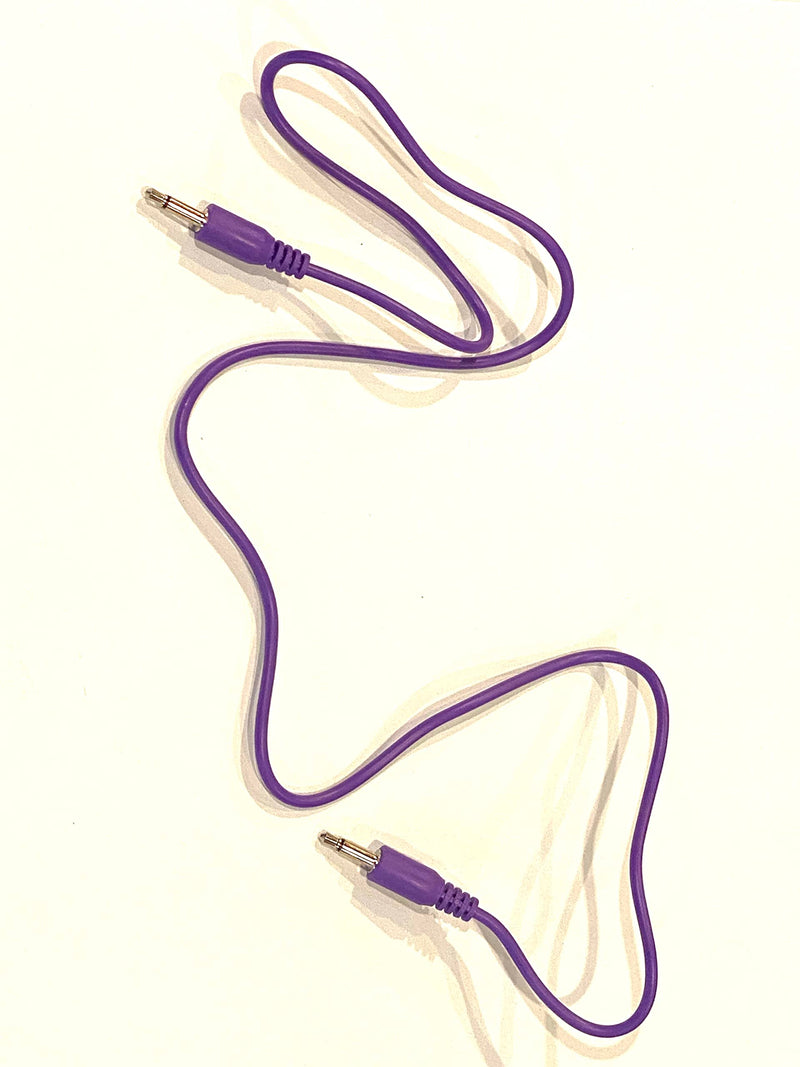 (5) Color Pack of 3.5mm Mono TS Modular Synth Patch Cables