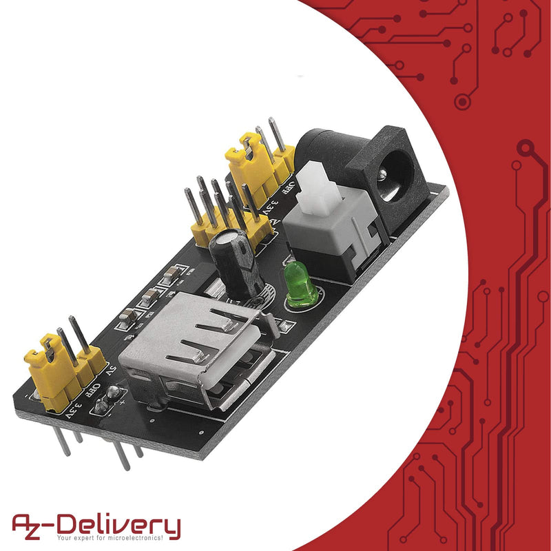 [AUSTRALIA] - AZDelivery MB 102 Breadboard Kit Parent 1 