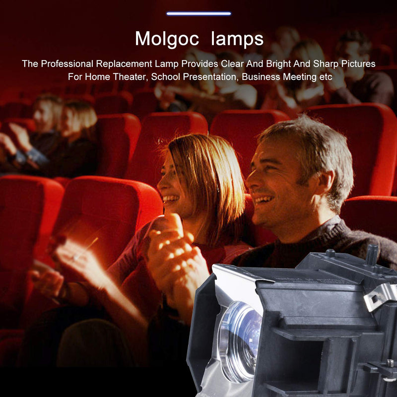 for Epson ELPLP39,V13H010L39, V13h010l39 Projector Lamp,Powerlite Home Cinema 1080ub Bulb by Molgoc