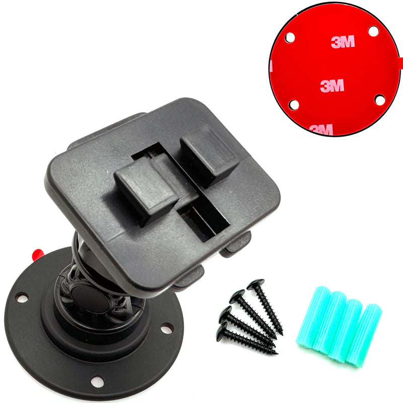 Enhanced Dashboard Adhesive Mount w/AMPS Drill Hole for Edge Products Insight CT CTS 2 CT3 CTS3 Evolution Juice, SCT X4 SF4 7015 7416 H&S Mini Maxx Cobb Tuning AccessPORT V3 AUTO Tuner Programmer