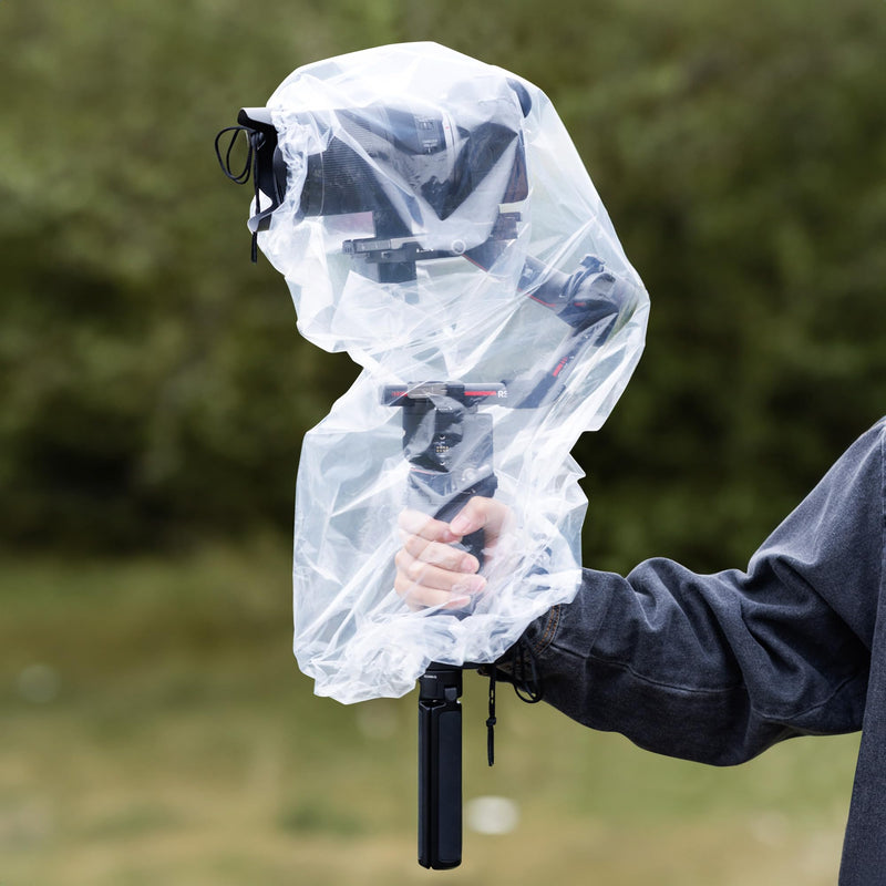 [AUSTRALIA] - 2Pack Clear Stabilizer Rain Cover,Gimbal Stabilizer for Camera Raincoat fits DJI RS 4 Pro RS4 RS 3 Mini Pro,RSC 2,RS 2,Ronin-SC S, Weebill 3S,Crane M2S & More Stabilizer Below 16.3x8.6x7.7 (2 Pack)for Gimbal Stabilizer 