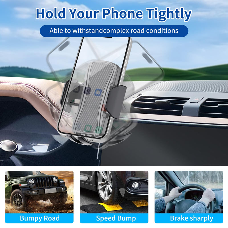 Car Phone Holder for Land Rover Defender 2022 2023 2024 2025（11.4 inch Screen），for Smartphone Cradle Auto Accessories Bracket Anti-Shake，360 Degree Rotation，for All Cell Phones